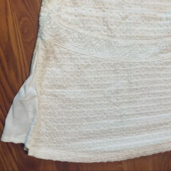 ANTHROPOLOGIE Deletta Ivory Embroidered Top Small - Picture 10 of 16